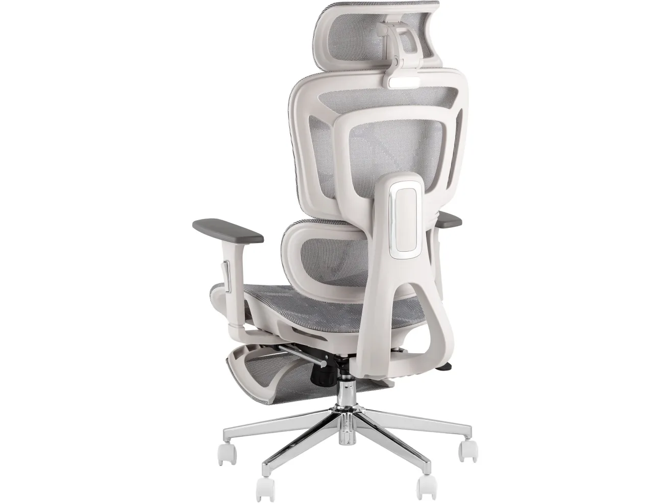 Кресло офисное STOOL GROUP TopChairs Nimbus Белая сетка, белый пластик арт. 5109421108