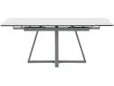 Стол обеденный STOOL GROUP Керас 120-180*80 Snow white, подстолье серое арт. 3371808301