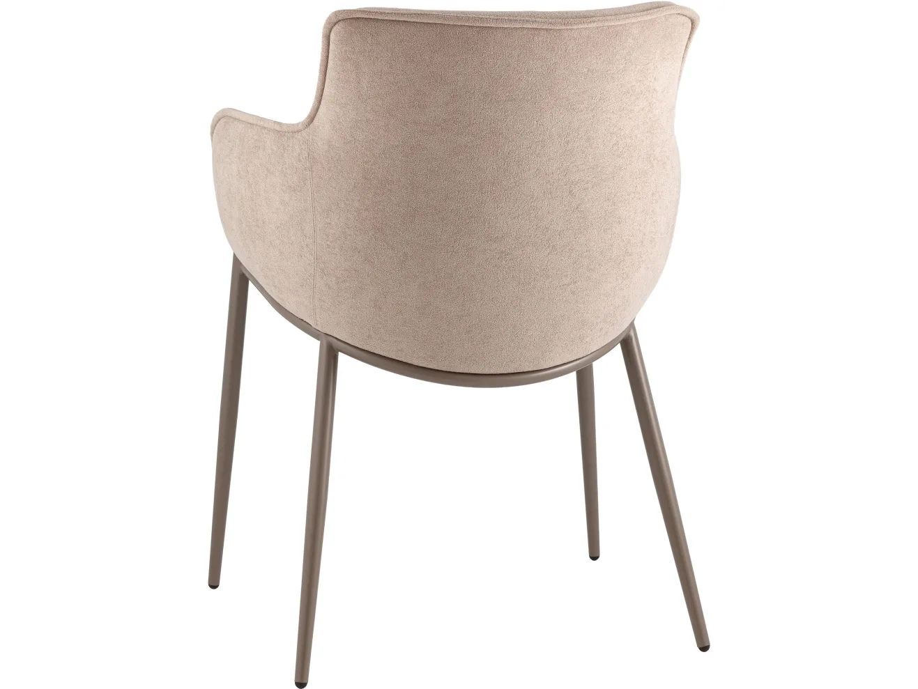 Стул STOOL GROUP Твигги Шенилл бежевый, каркас бежево-серый арт. 3252455808