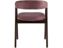 Стул STOOL GROUP Рен массив дуба Велюр винный/Рич арт. 4948792702