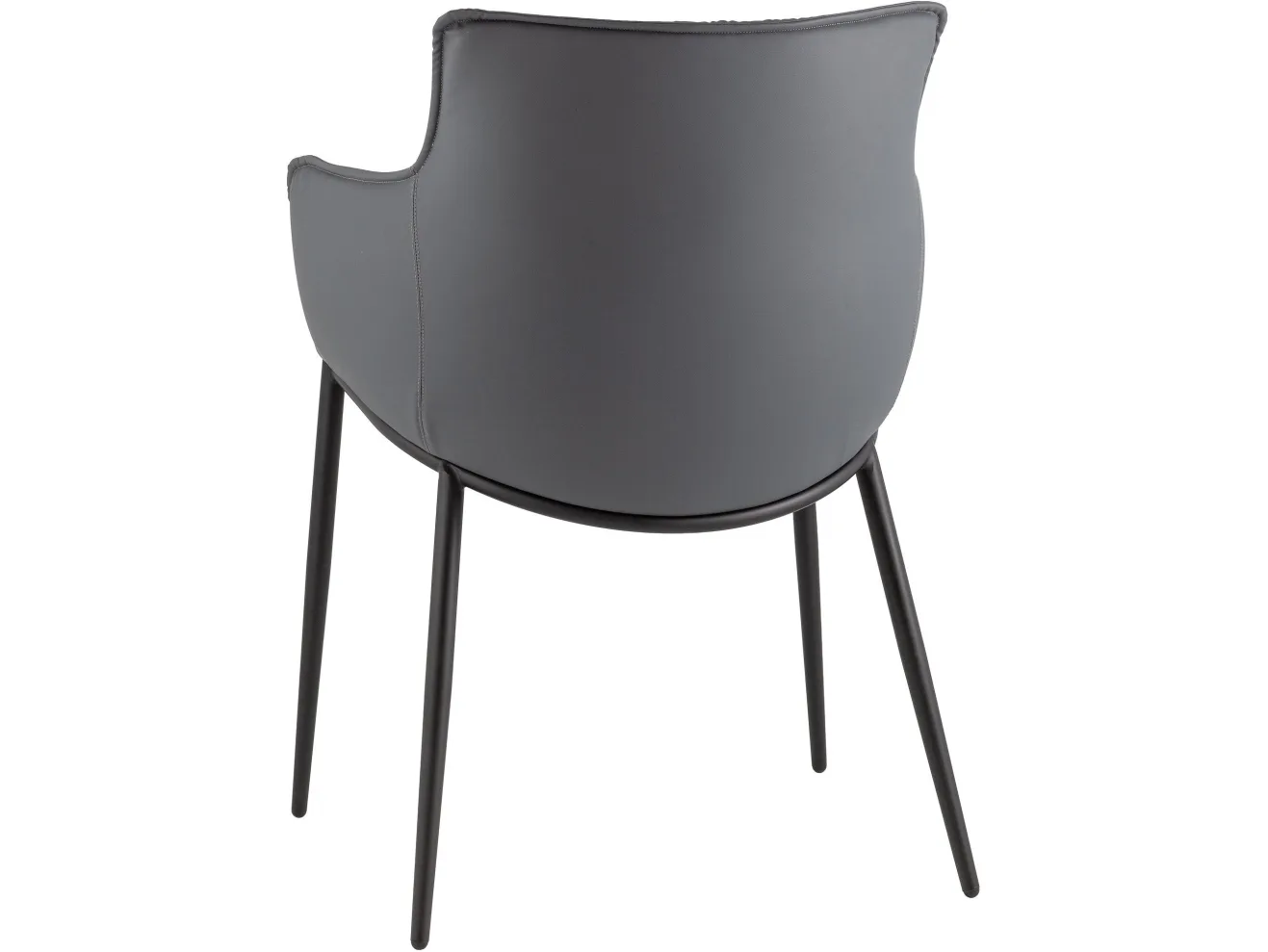 Стул STOOL GROUP Твигги Экокожа темно-серый арт. 3252455804