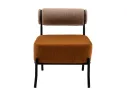 Кресло STOOL GROUP Ponpoun Бежевый, терракотовый арт. 2206062201
