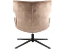 Кресло лаунж STOOL GROUP Sway Букле/велюр бежевый/коричневый арт. 5841506502