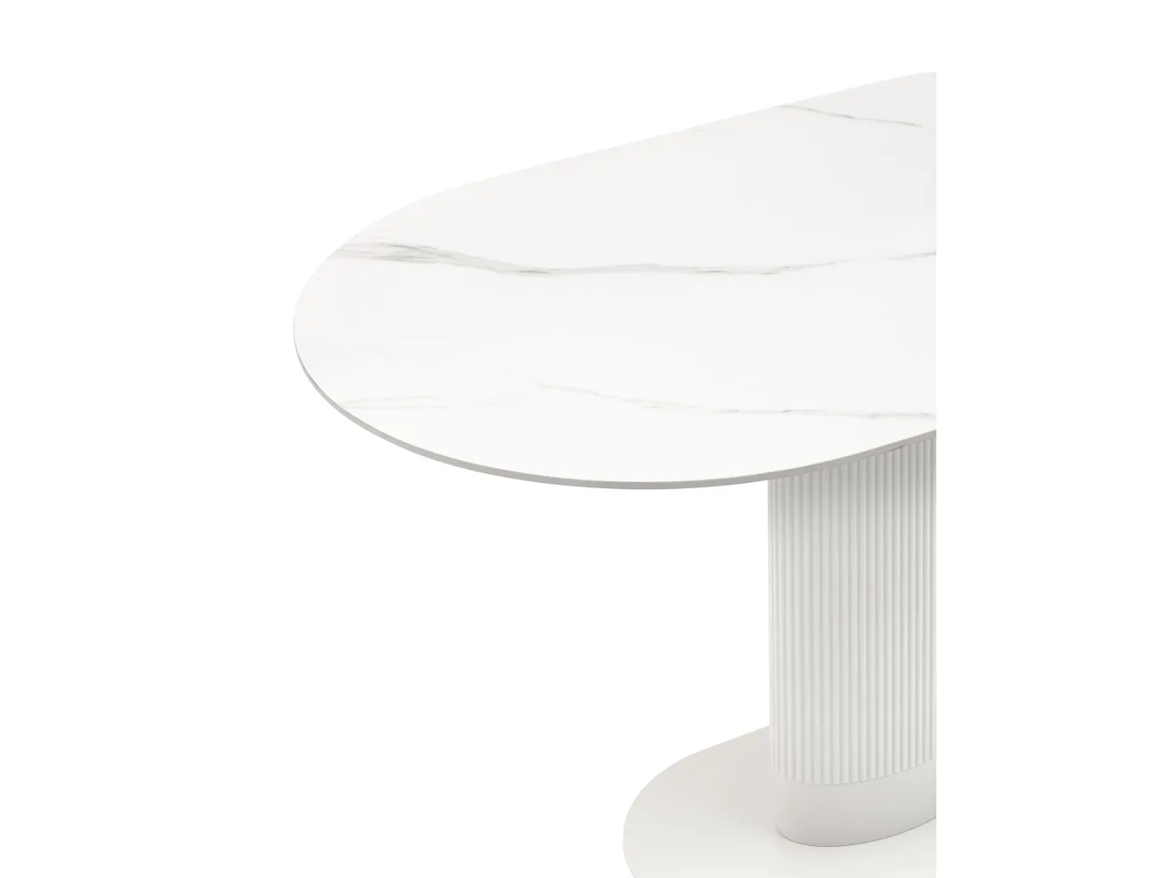 Стол обеденный STOOL GROUP Mystery 130*80 Белый, керамика арт. 2564788101