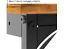 Письменный стол INCUBE D002.120.AMK Amber Oak арт. 6339985805