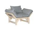 Кресло Мебелик Бинго браво grey/лак арт. 6951680902