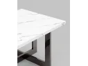 Журнальный столик STOOL GROUP Нэйтан 122*61 Белый мрамор/Темный хром арт. 9101689001