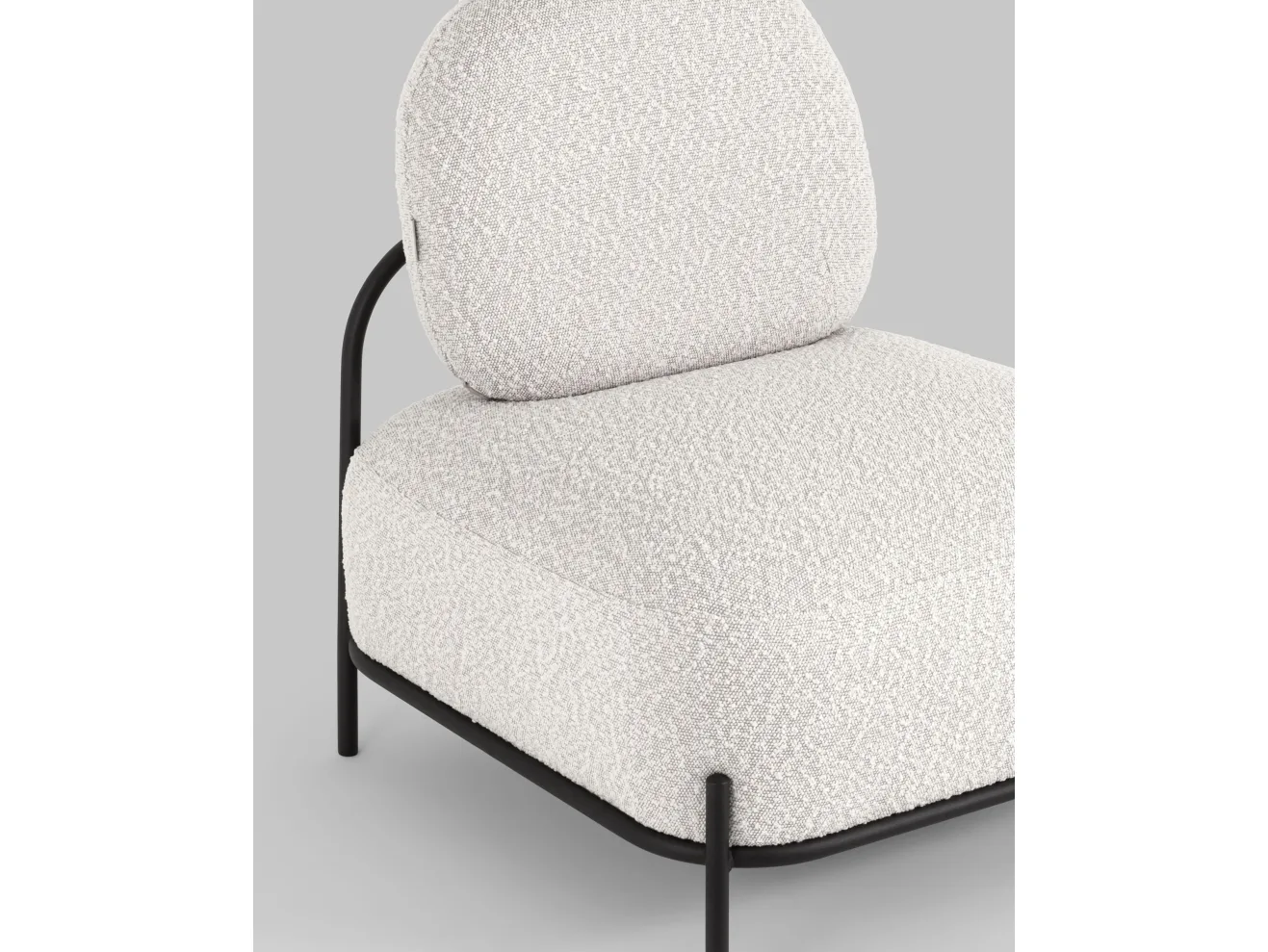 Кресло STOOL GROUP Стоун Ткань букле молочный арт. 3418551605