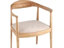 Стул STOOL GROUP Мокку массив дуба Велюр бежевый/Бесцветный матовый арт. 8134014604