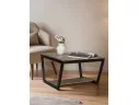 Стол журнальный Мебелик BeautyStyle 32 дуб крымский состаренный/венге арт. 8323559701