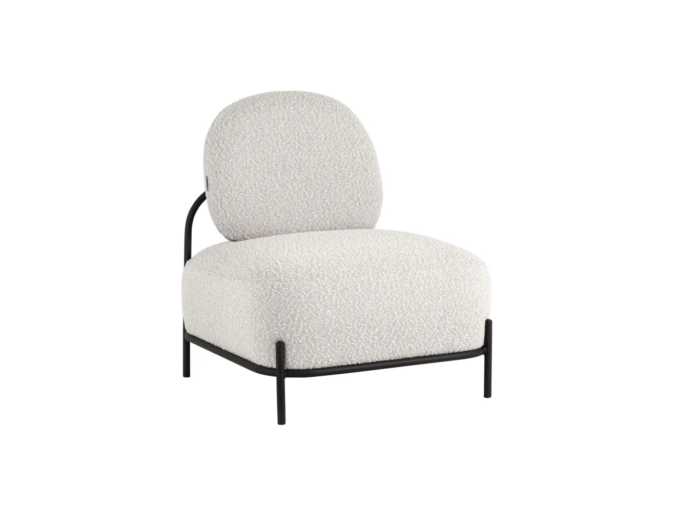Кресло STOOL GROUP Стоун Ткань букле молочный арт. 3418551605