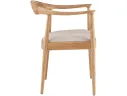 Стул STOOL GROUP Мокку массив дуба Велюр бежевый/Бесцветный матовый арт. 8134014604