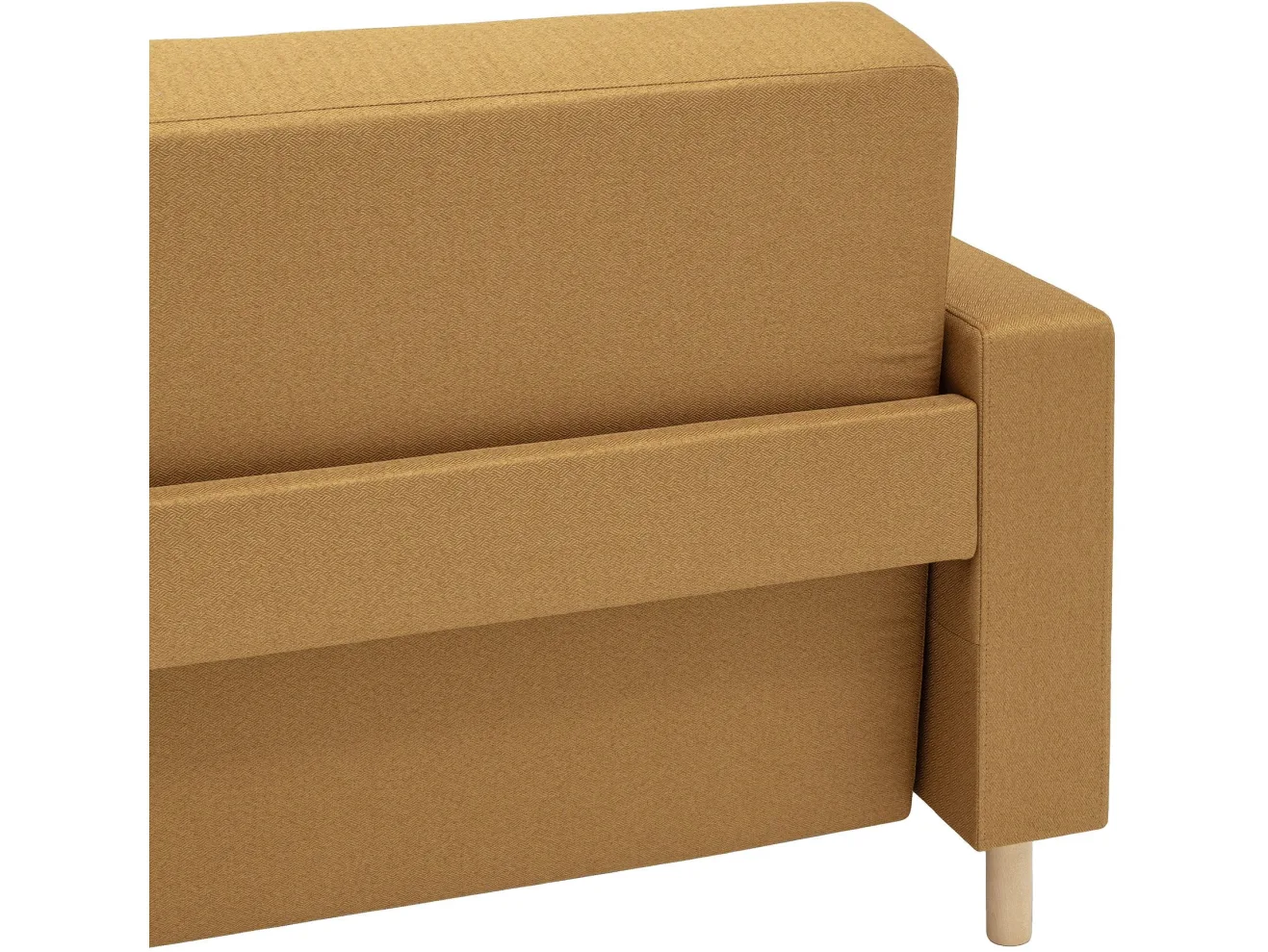 Диван-кровать STOOL GROUP Фрайдей Рогожка горчичный арт. 5244128808