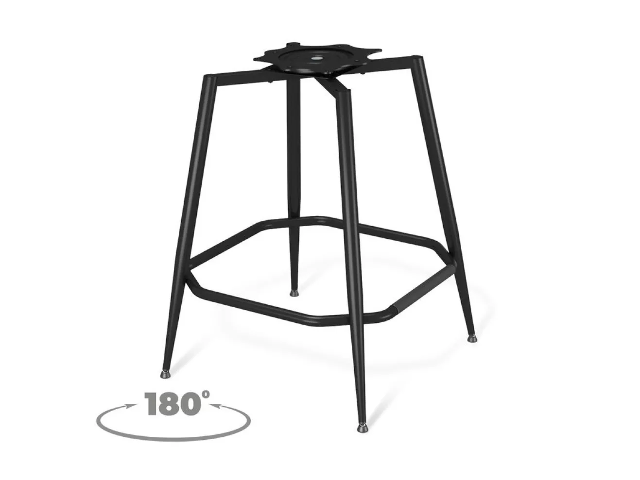 Стул барный Sheffilton SHT-ST19-SF2/S1480 Туманная дымка/черный муар арт. 3709138001