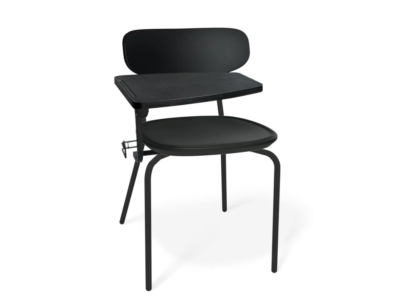 Конференц-стул Sheffilton SHT-S85М-RD-2 черный/черный муар арт. 1589008001