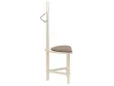 Вешалка костюмная с сиденьем Мебелик В 26Н Слоновая кость арт. 8992031702
