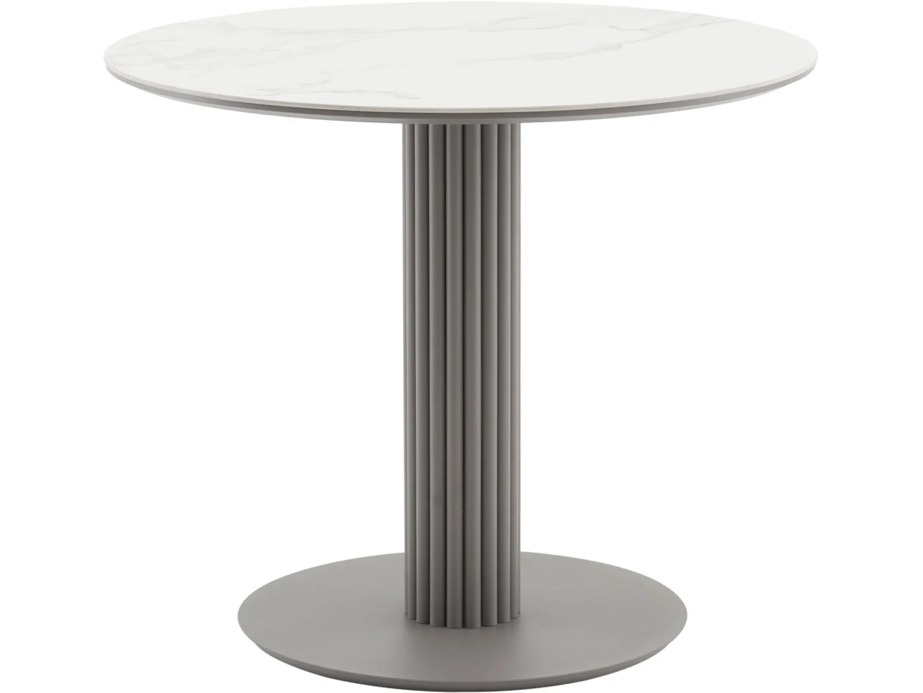 Стол STOOL GROUP Терралино круглый D90 керамика Белый/Латте арт. 5000420301