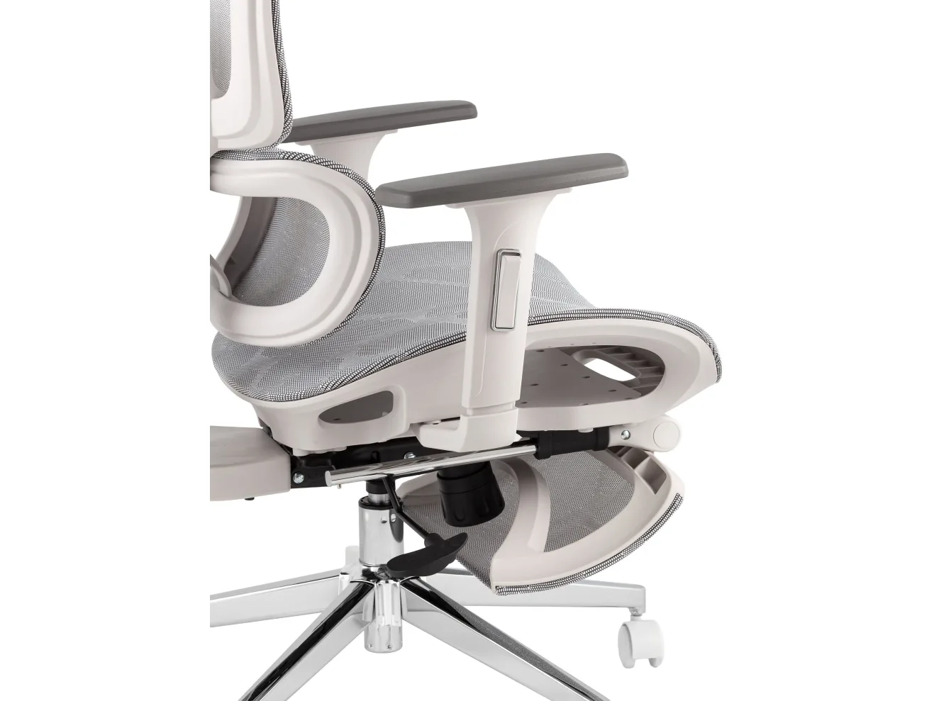 Кресло офисное STOOL GROUP TopChairs Nimbus Белая сетка, белый пластик арт. 5109421108