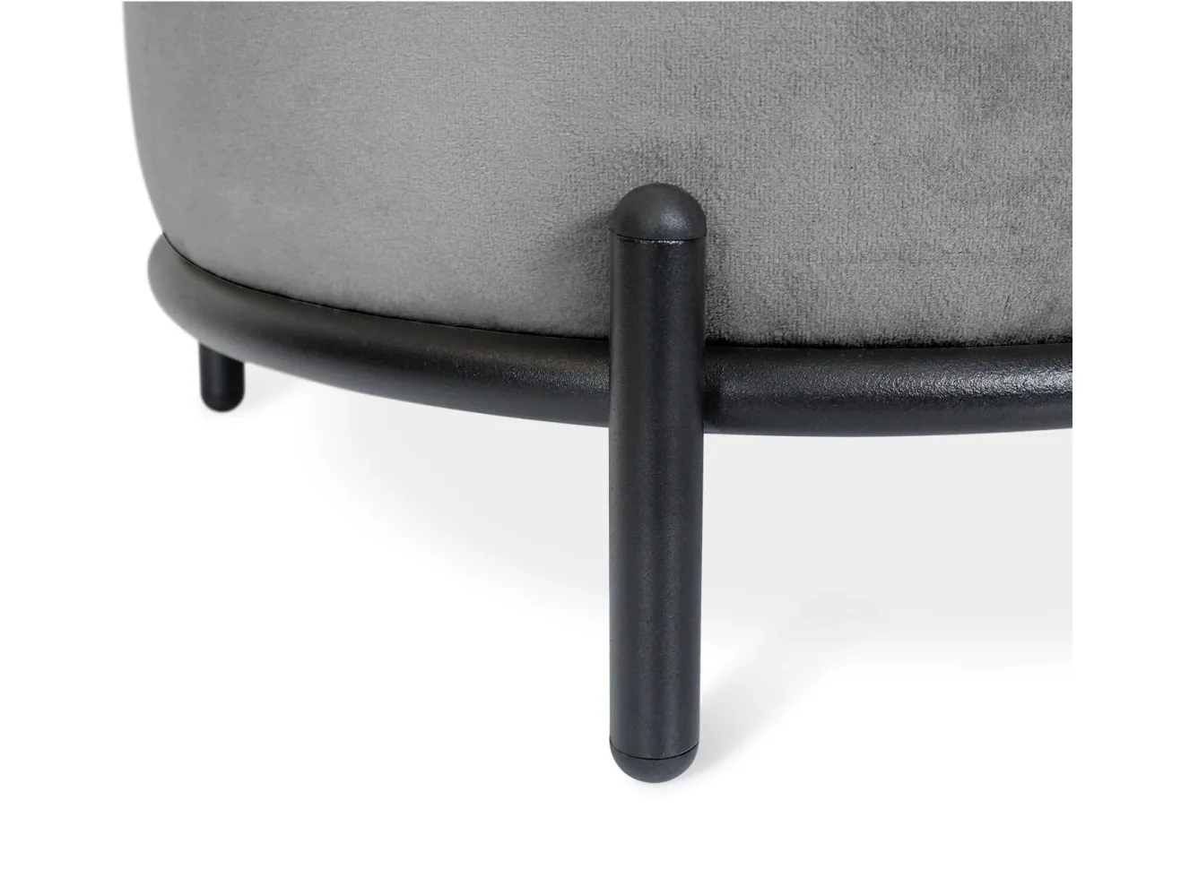 Банкетка SHT-B6 угольно-серый/черный муар арт. 3246784202