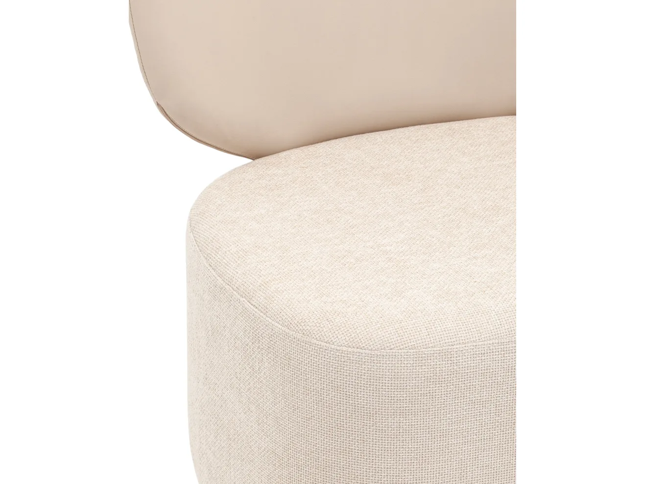 Кресло STOOL GROUP Спейс Экокожа/шенилл бежевый арт. 9923750104