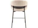 Стул полубарный STOOL GROUP Блейз Букле капучино, каркас серо-коричневый арт. 5591618407