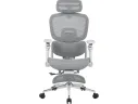 Кресло офисное STOOL GROUP TopChairs Prodigy с оттоманкой Серый арт. 4511305002