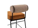Стул полубарный STOOL GROUP Ponpoun Бежевый, терракотовый арт. 1082097901