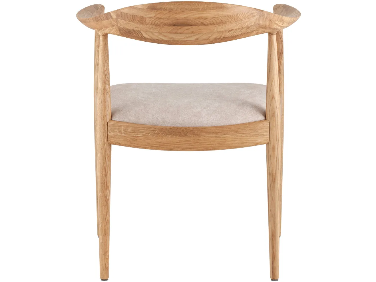 Стул STOOL GROUP Мокку массив дуба Велюр бежевый/Бесцветный матовый арт. 8134014604
