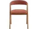 Стул STOOL GROUP Рен массив дуба Велюр терракотовый/Коньяк арт. 4948792706