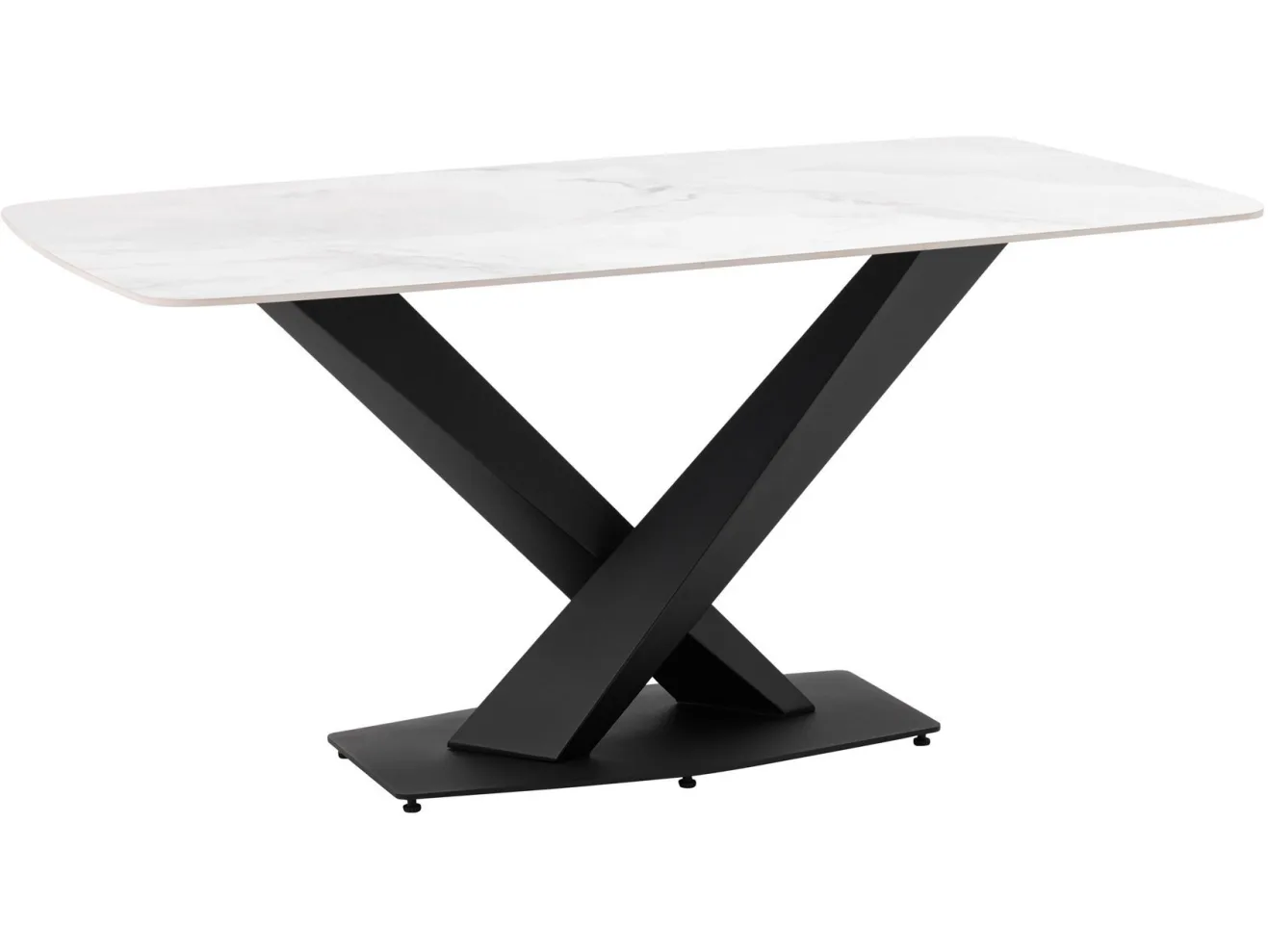 Стол обеденный STOOL GROUP Belle 160х90 белый мрамор арт. 2935722501