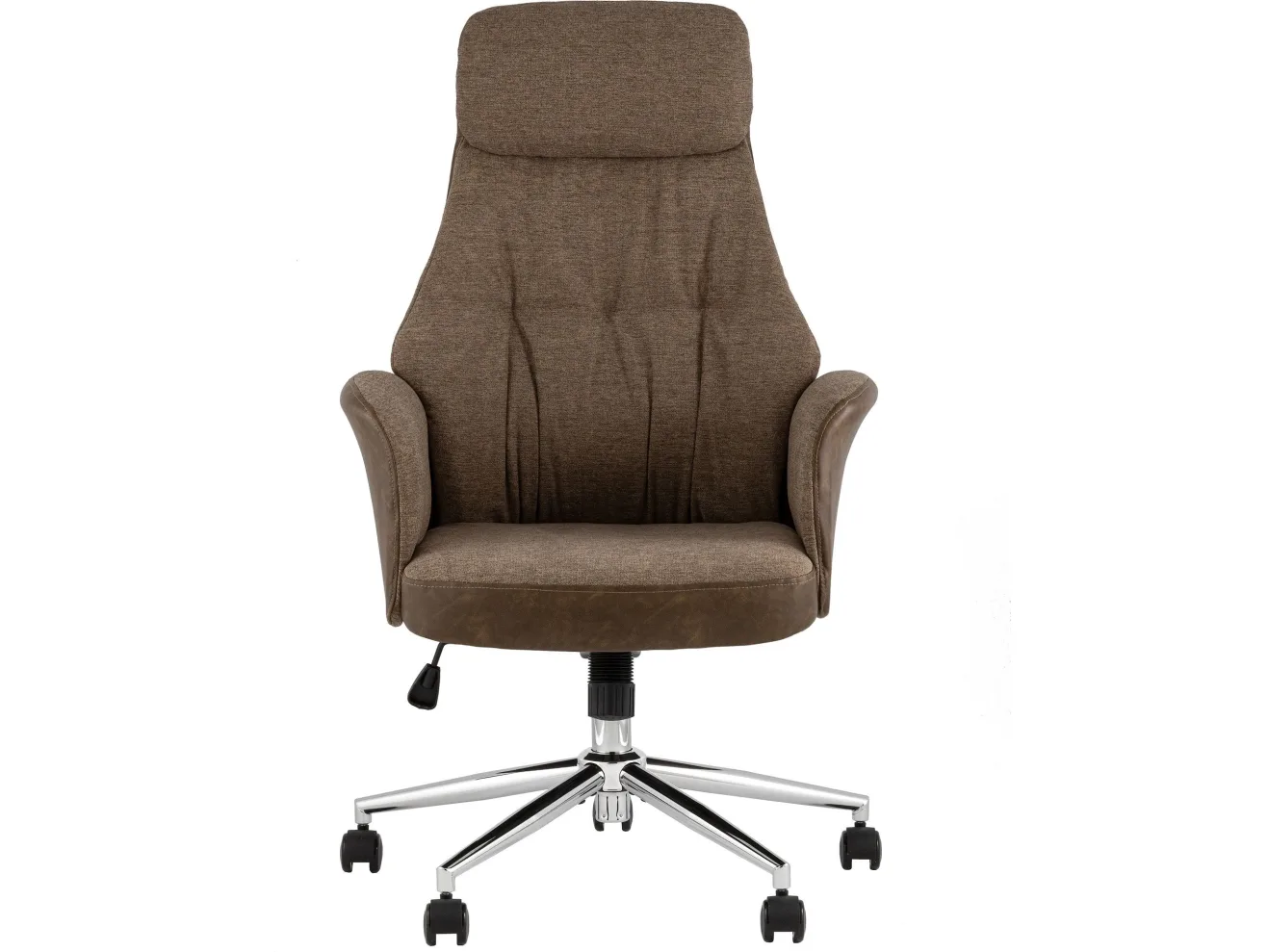 Кресло офисное STOOL GROUP TopChairs Neoma Экокожа/ткань коричневый арт. 3892516804