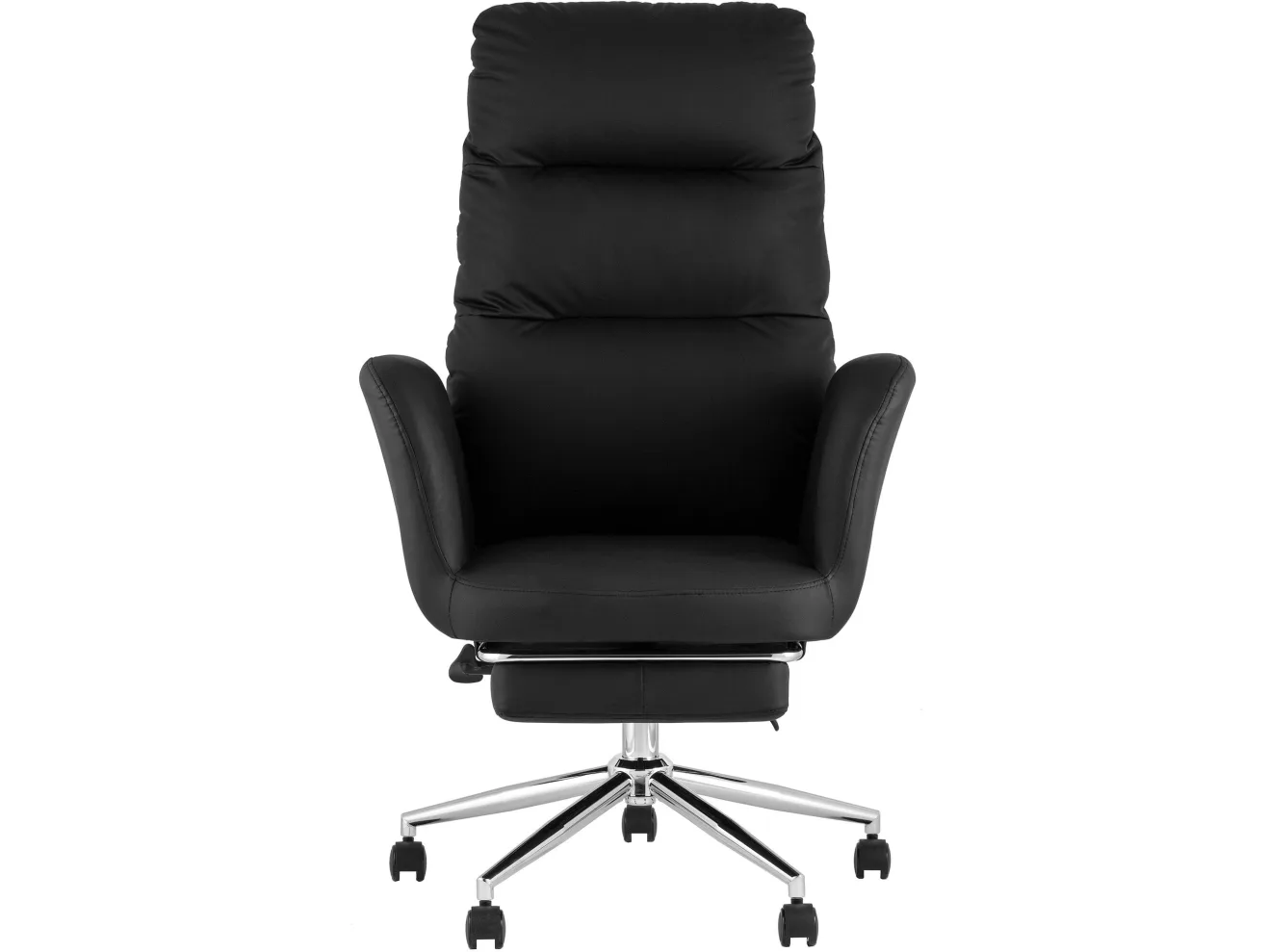 Кресло руководителя STOOL GROUP Solid NC с оттоманкой Черный арт. 5298896302