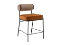 Стул полубарный STOOL GROUP Ponpoun Бежевый, терракотовый арт. 1082097901