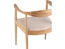 Стул STOOL GROUP Мокку массив дуба Велюр бежевый/Бесцветный матовый арт. 8134014604