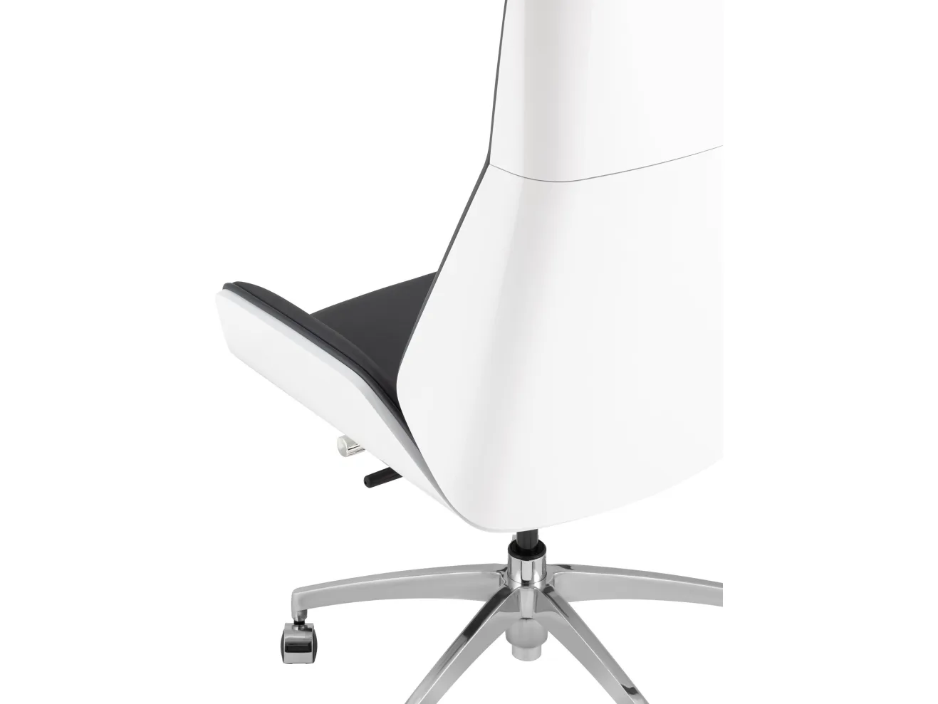 Кресло руководителя TopChairs Crown SN, серо-голубой, белый арт. 4088329903