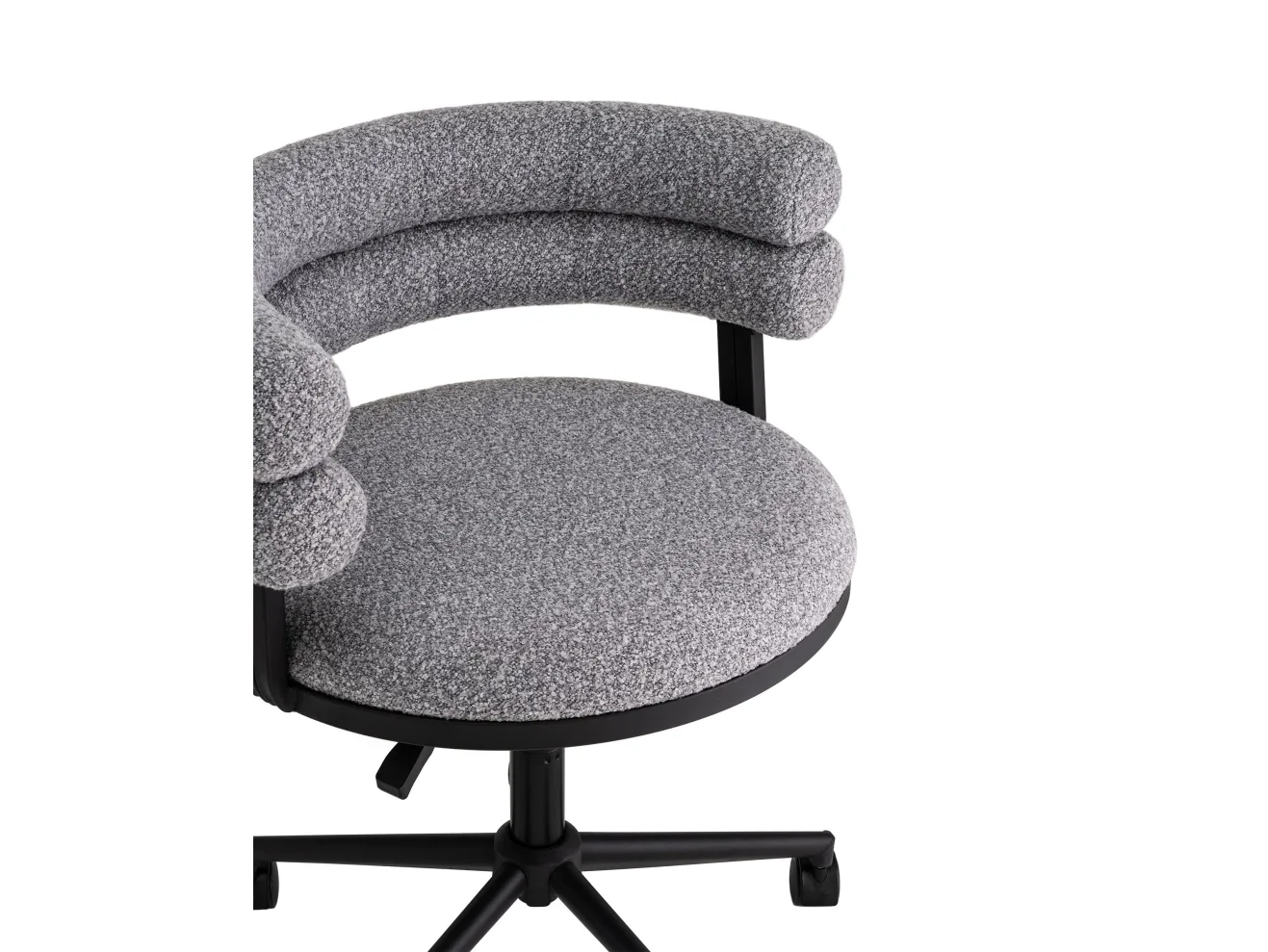 Стул офисный STOOL GROUP Ponty Серый, чёрные ножки арт. 3690795904