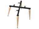 Стул Sheffilton SHT-ST39/S95-WH-1 серое облако/прозрачный лак/черный муар арт. 8982139101