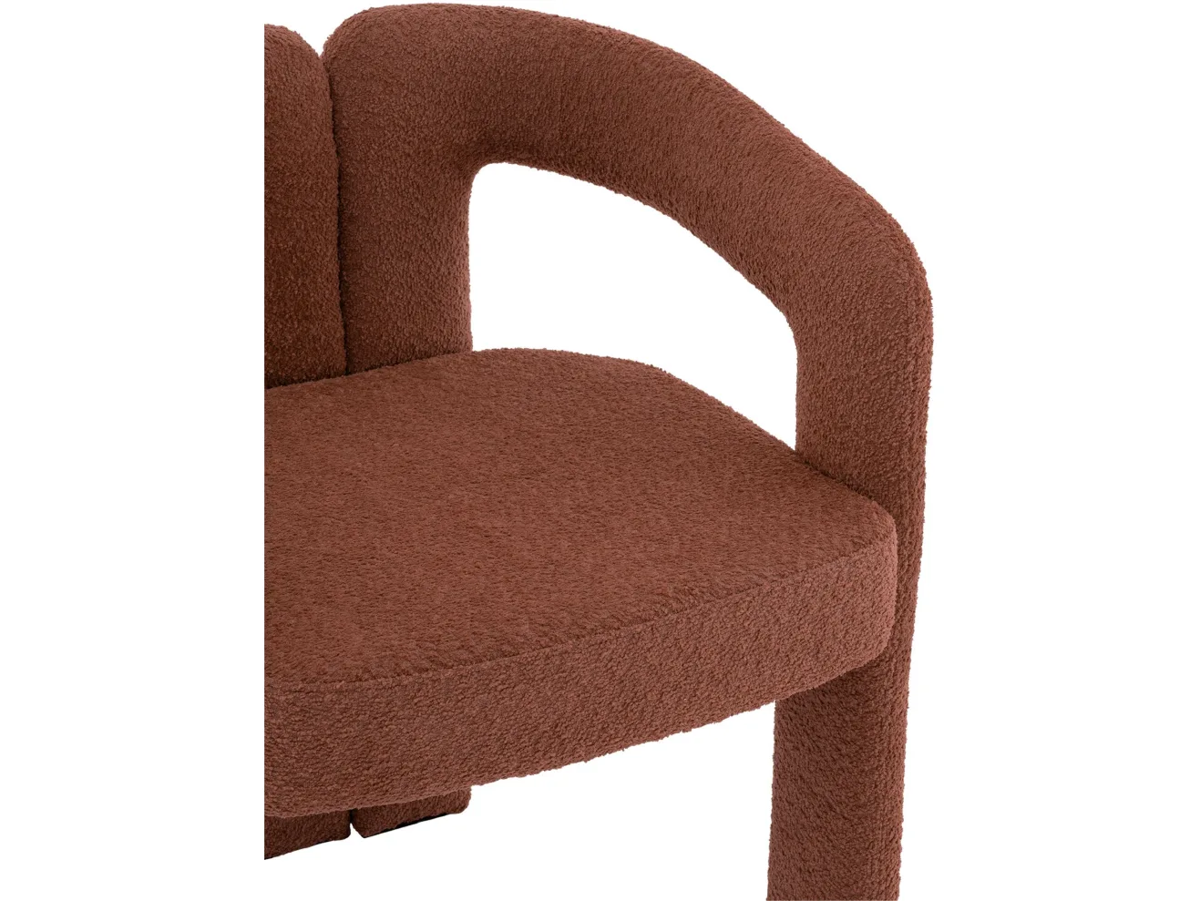 Стул STOOL GROUP Болинджер букле Терракотовый арт. 1411465601
