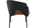 Кресло лаунж STOOL GROUP Afrida Рогожка тёмно-синий/терракот арт. 2871302606