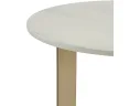 Стол журнальный STOOL GROUP Кассия 60*60 Светлая керамика, сталь шампань арт. 1078097601
