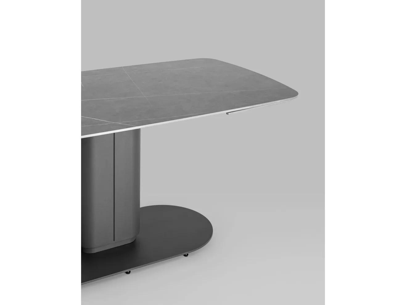 Стол обеденный Stool Group Глория раскладной 170-250*90 Керамика серая арт. 3680084201