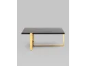 Журнальный столик STOOL GROUP Тоби 109*66 Черный мрамор/Золото арт. 7093821901