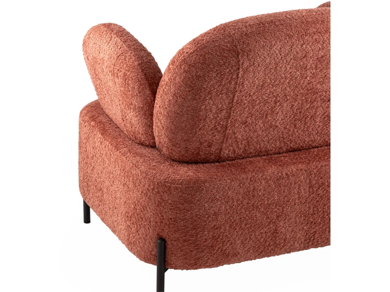 Кресло STOOL GROUP Кэнди Букле коралловый арт. 9444525508