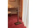 Вешалка костюмная Мебелик Васко В 70 Темно-коричневый/Патина арт. 2553132703