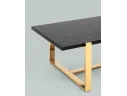 Журнальный столик STOOL GROUP Тоби 109*66 Черный мрамор/Золото арт. 7093821901