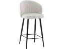 Стул полубарный STOOL GROUP Ханнингем Велюр жемчужный арт. 3487062608