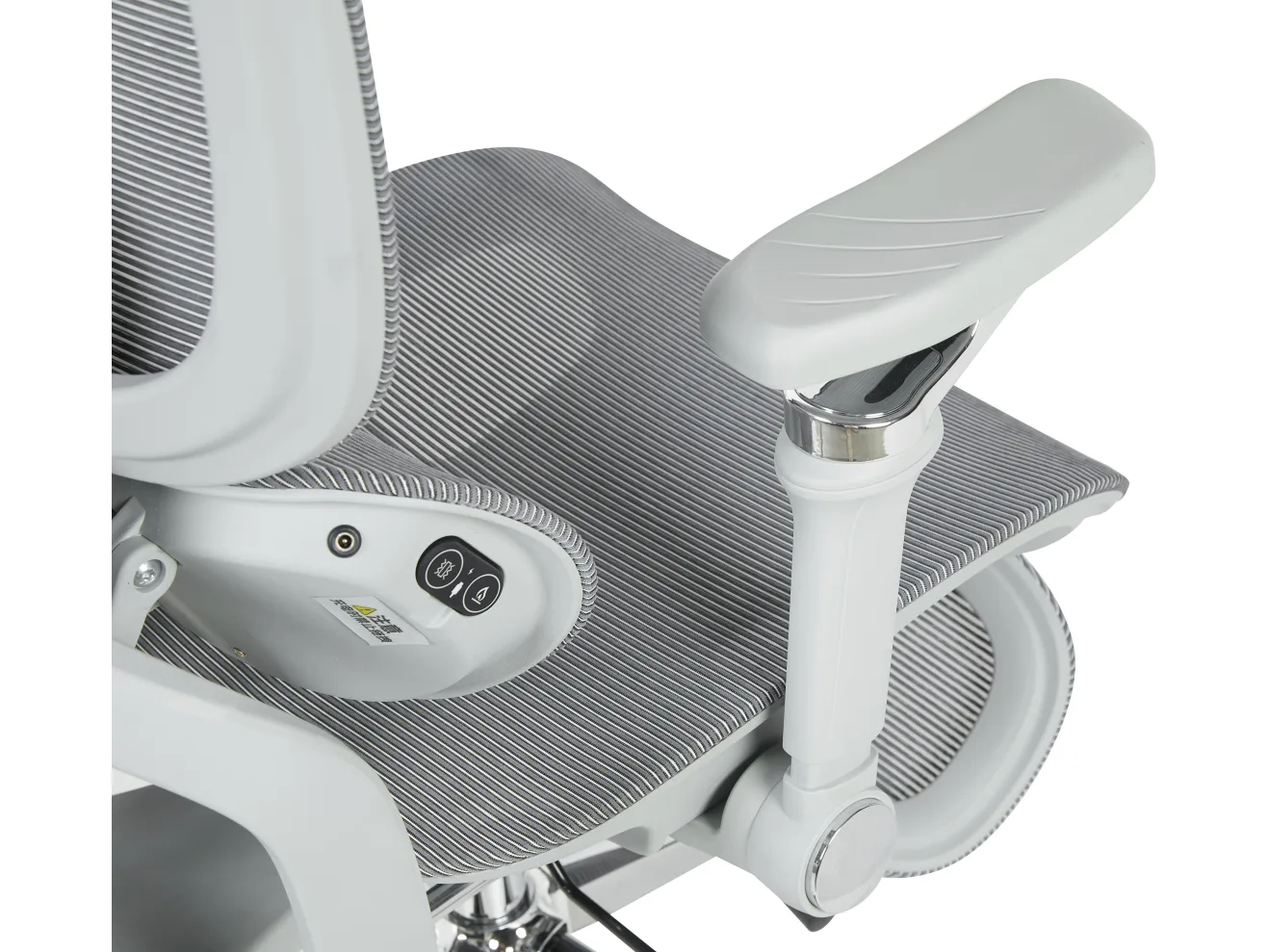 Кресло офисное STOOL GROUP TopChairs Prodigy с оттоманкой Серый арт. 4511305002