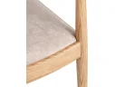 Стул STOOL GROUP Мокку массив дуба Велюр бежевый/Бесцветный матовый арт. 8134014604