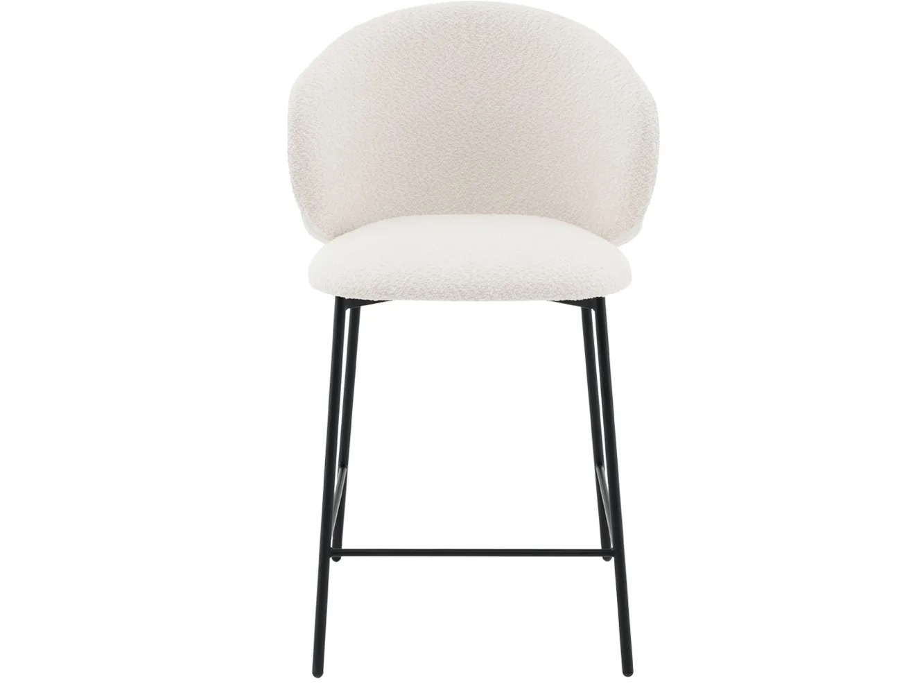 Стул полубарный STOOL GROUP Блейз Букле белый арт. 5591618401