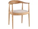 Стул STOOL GROUP Мокку массив дуба Велюр бежевый/Бесцветный матовый арт. 8134014604